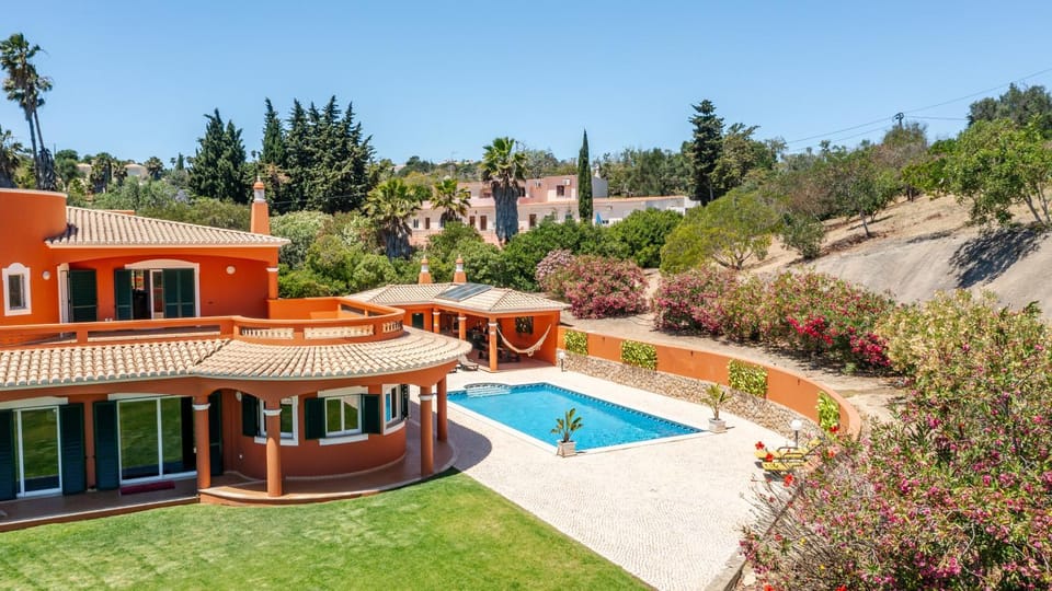 Property building, Natural landscape, Garden view, Swimming pool