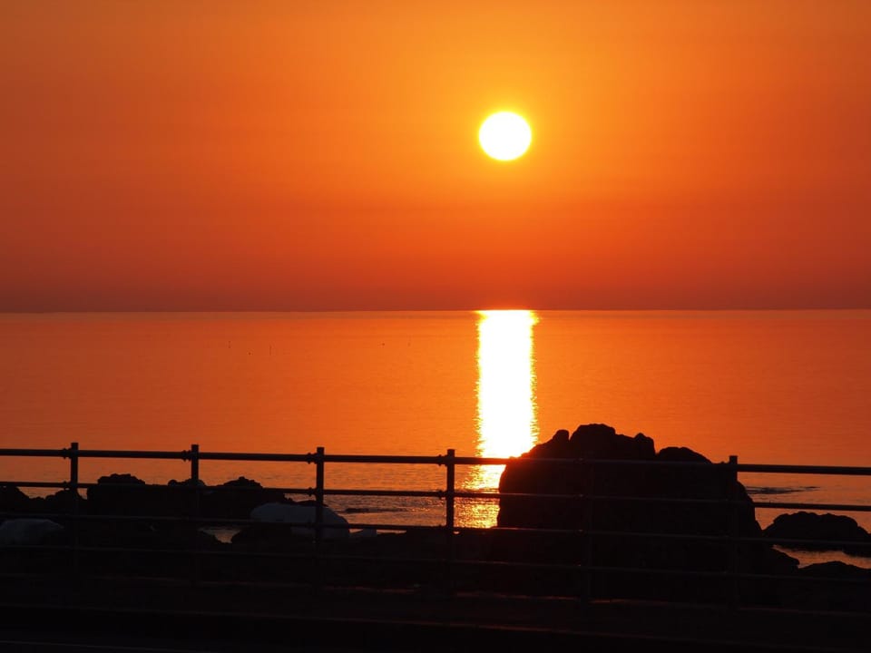 Sea view, Sunset