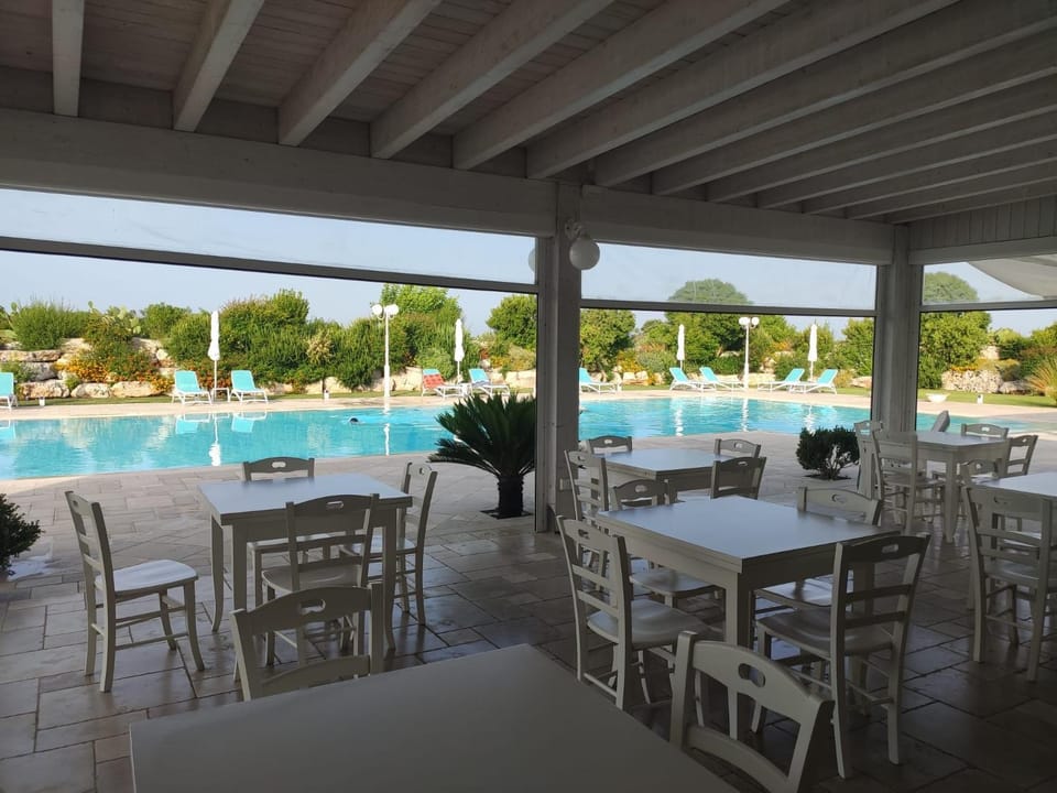 Pool view, Swimming pool, Breakfast, sunbed