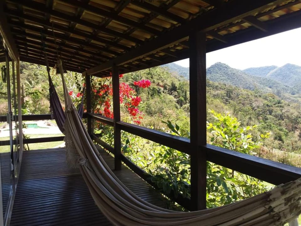 Casa Alpina com vista panoramica de Lumiar House in State of Rio de Janeiro
