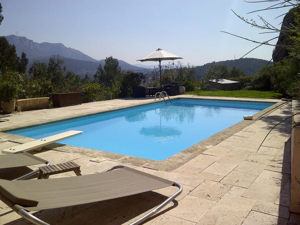 Patio, Balcony/Terrace, Mountain view, Pool view, Swimming pool