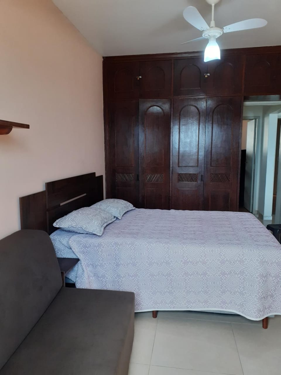 Bed, Photo of the whole room, wardrobe