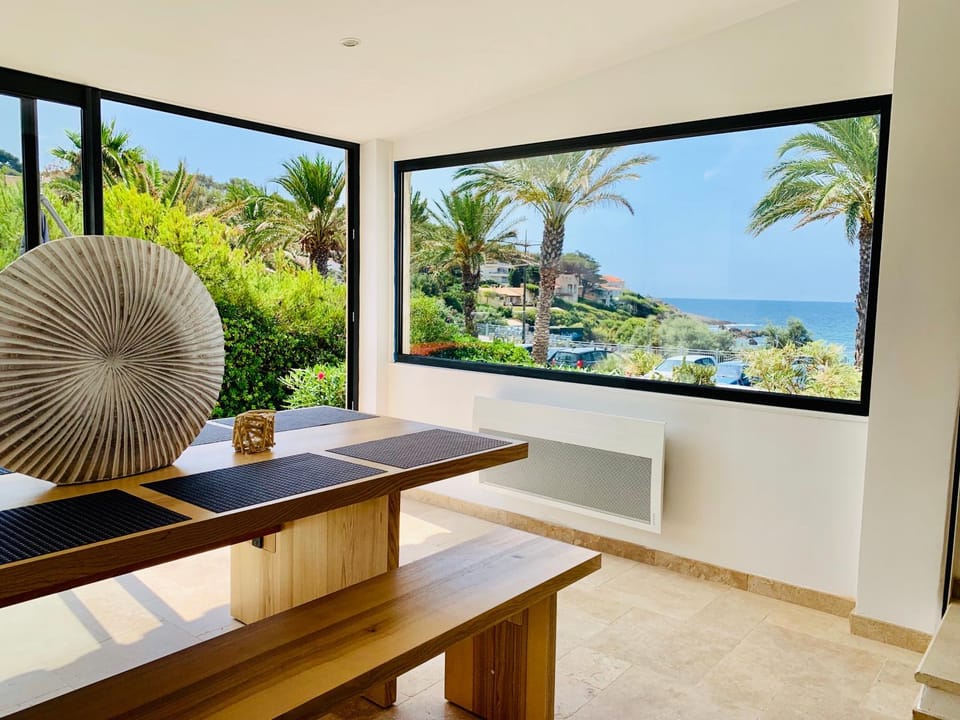 Dining area, Sea view