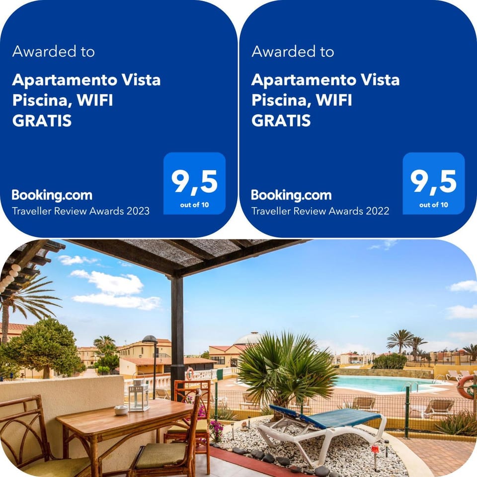 Apartamento Vista Piscina o Terraza, Wifi GRATIS Apartment in Fuerteventura