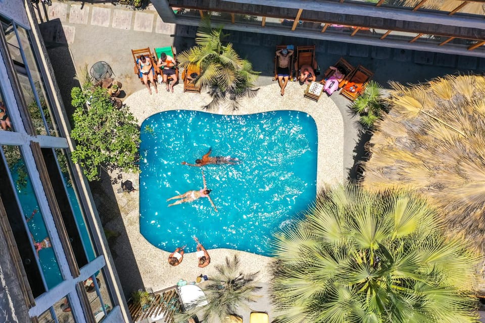 People, Swimming pool