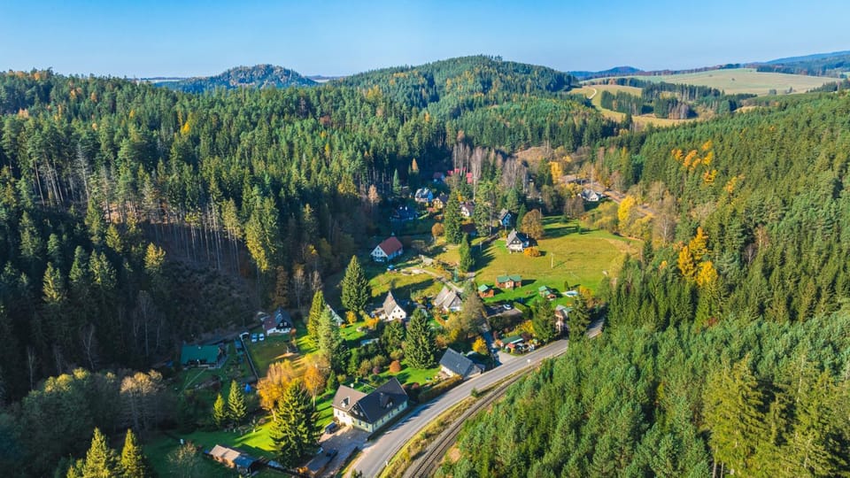 Neighbourhood, Natural landscape, Bird's eye view