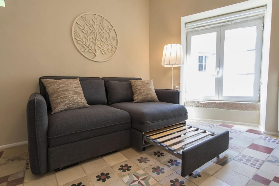 Terrace & River View in Alfama Apartment in Lisbon