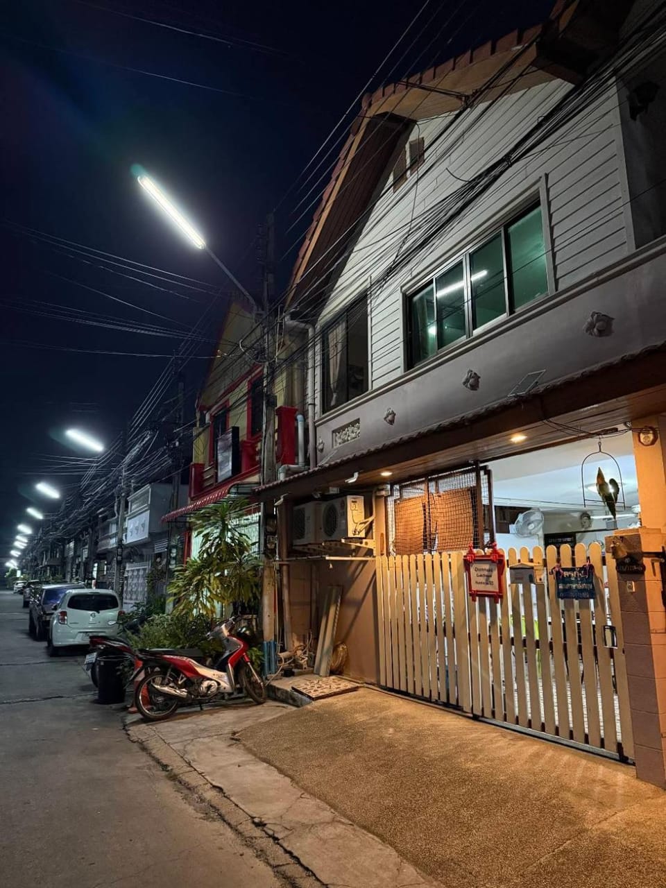 Property building, Night