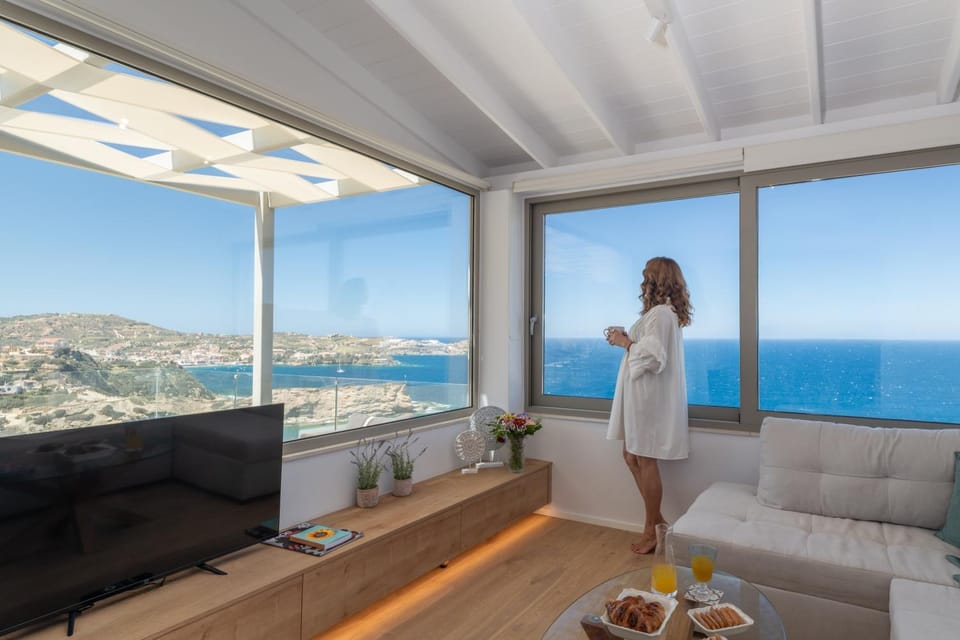 Endless Blue Apartment in Crete