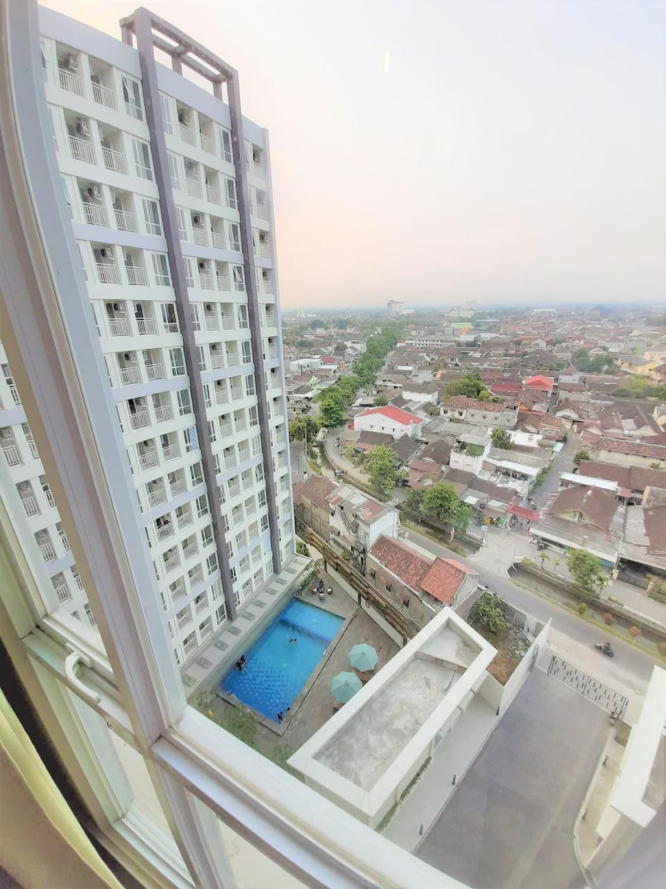 Bird's eye view, City view, Pool view