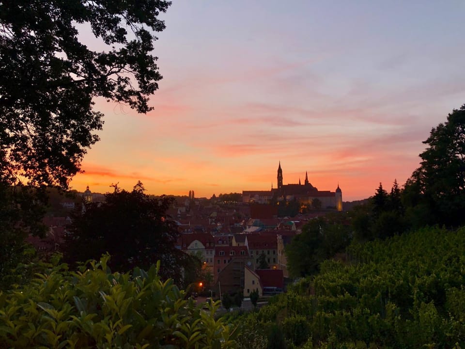 City view, Garden view