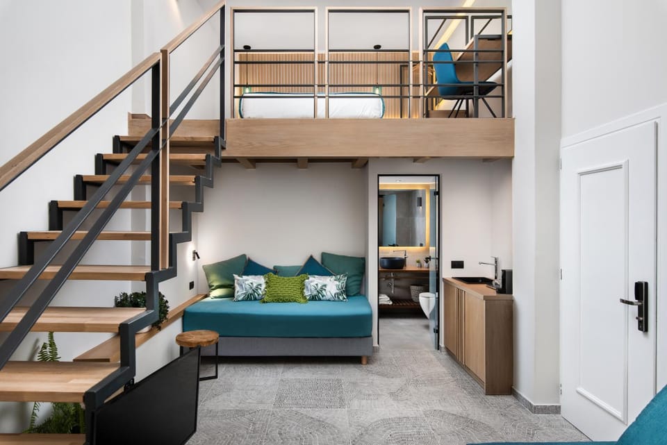 Living room, Seating area, Bedroom