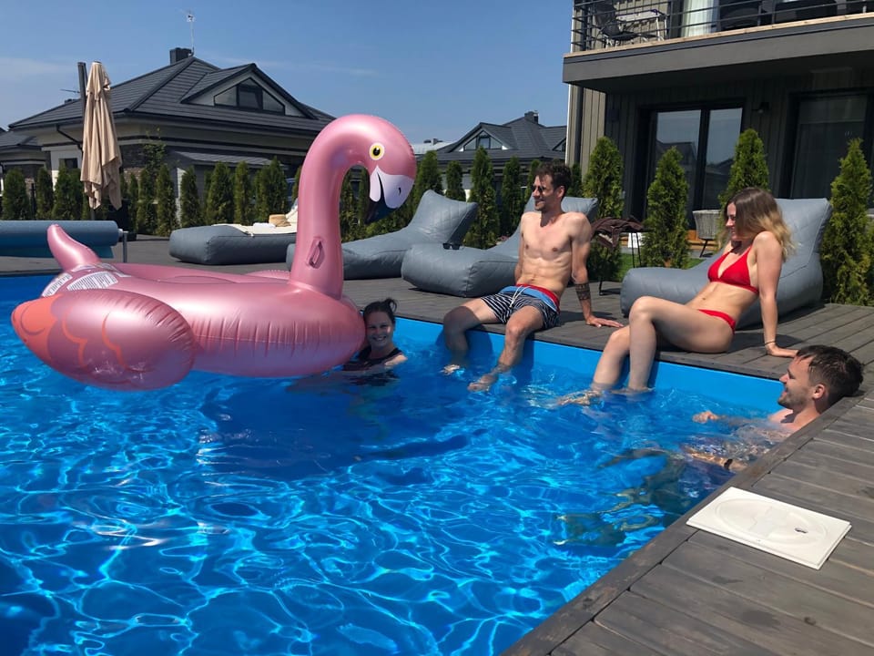 People, Swimming pool, Swimming pool