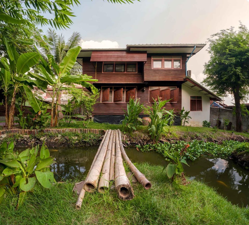 Property building, Garden, Garden view