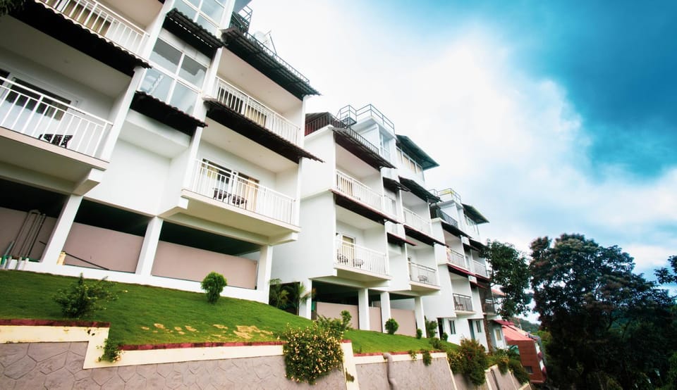 Property building, Garden view