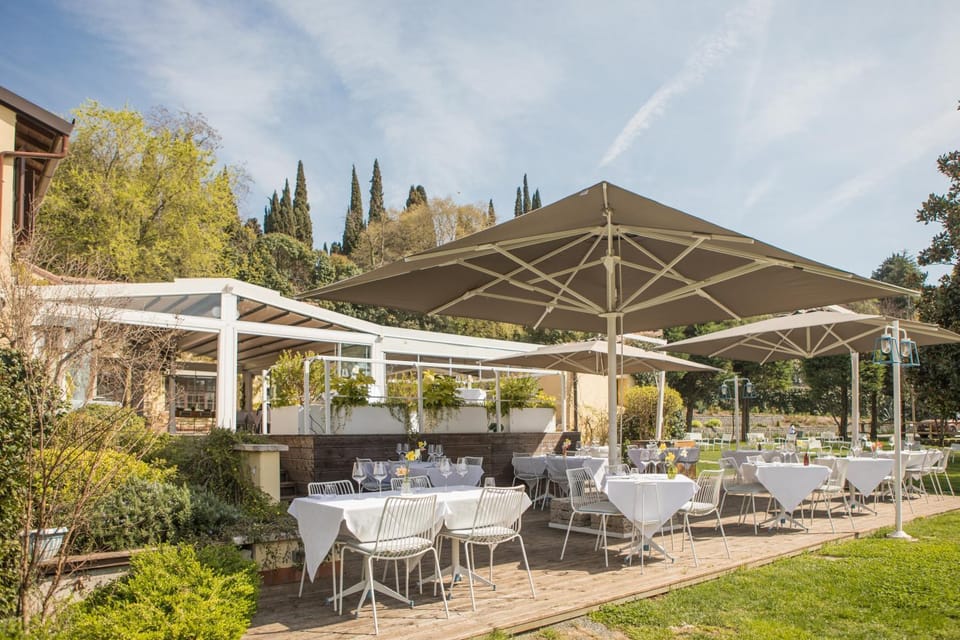 Patio, Spring, Day, Garden, Garden view