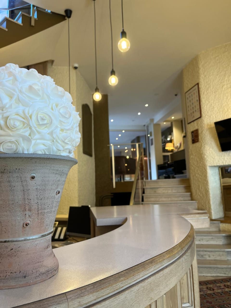 Lobby or reception, Decorative detail