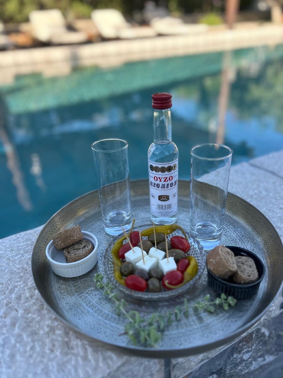 Pool view, Swimming pool, Lunch