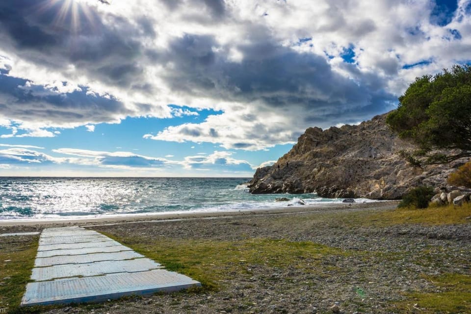 Natural landscape, Beach, Hiking
