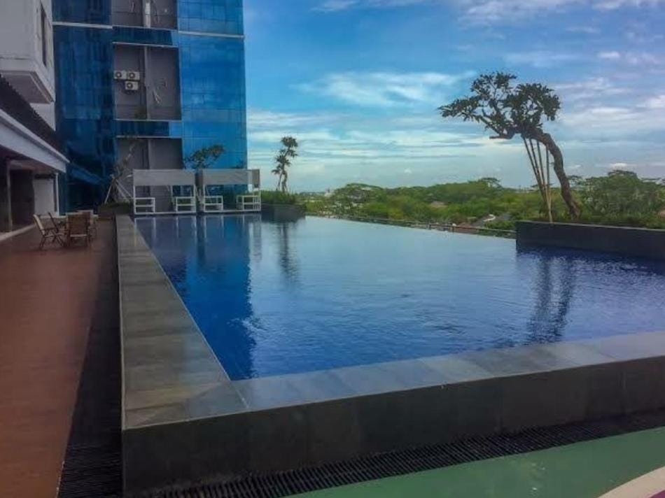 Property building, Pool view, Swimming pool