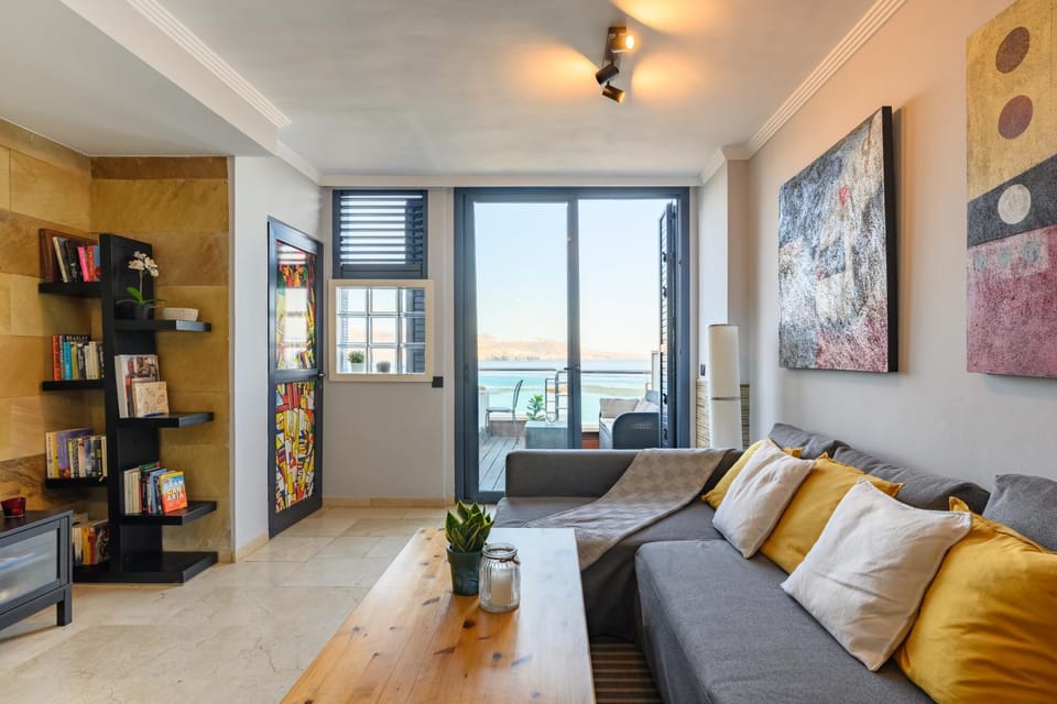 Balcony/Terrace, Living room, Sea view