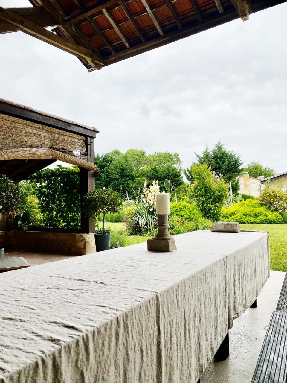 Garden, Dining area, Garden view