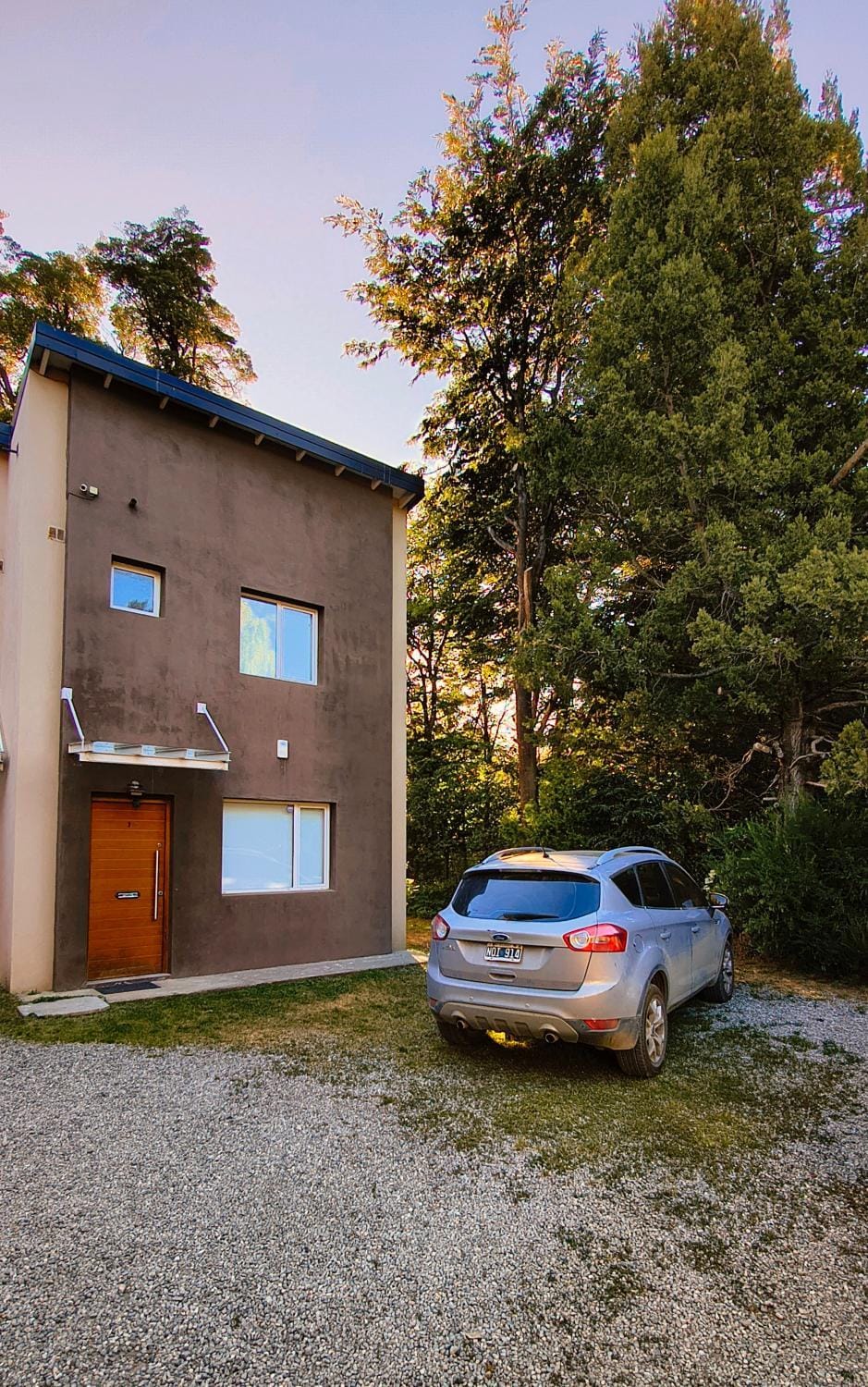 Property building, Patio, Inner courtyard view, Parking