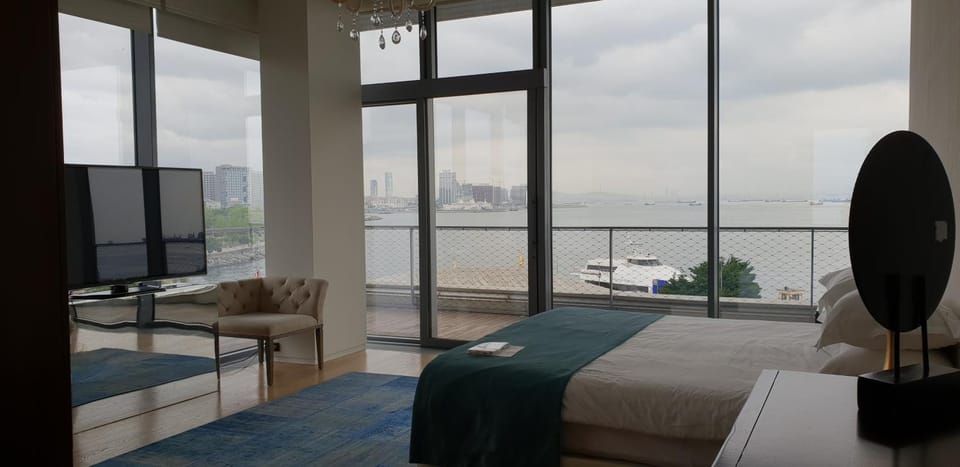 Bedroom, Sea view