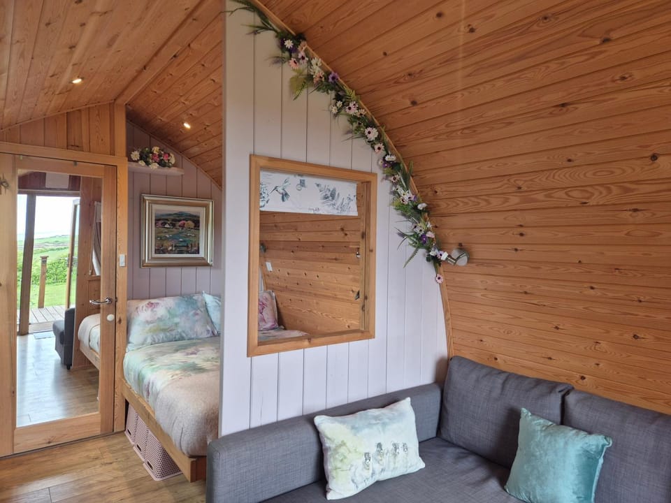 Lilly's Lodges Orkney Hedgehog Lodge Nature lodge in Scotland