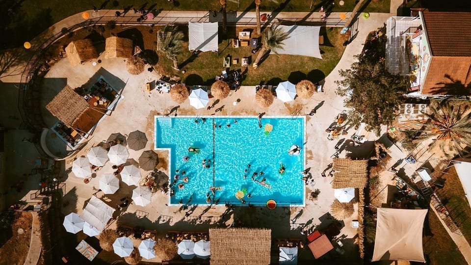 Bird's eye view, Swimming pool, Swimming pool