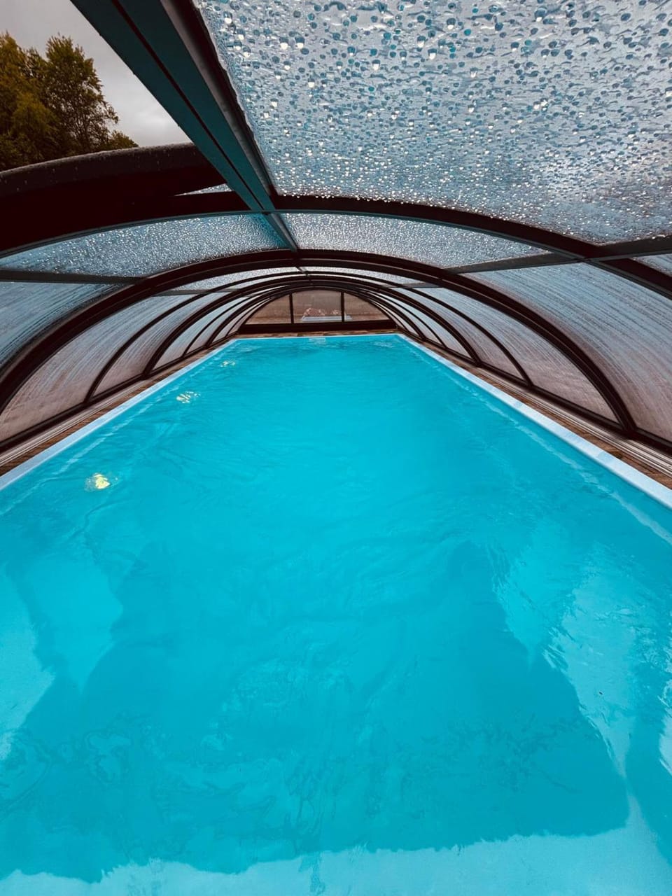 Osada Modrzewiowe Wzgórze Bieszczady Farm Stay in Slovakia