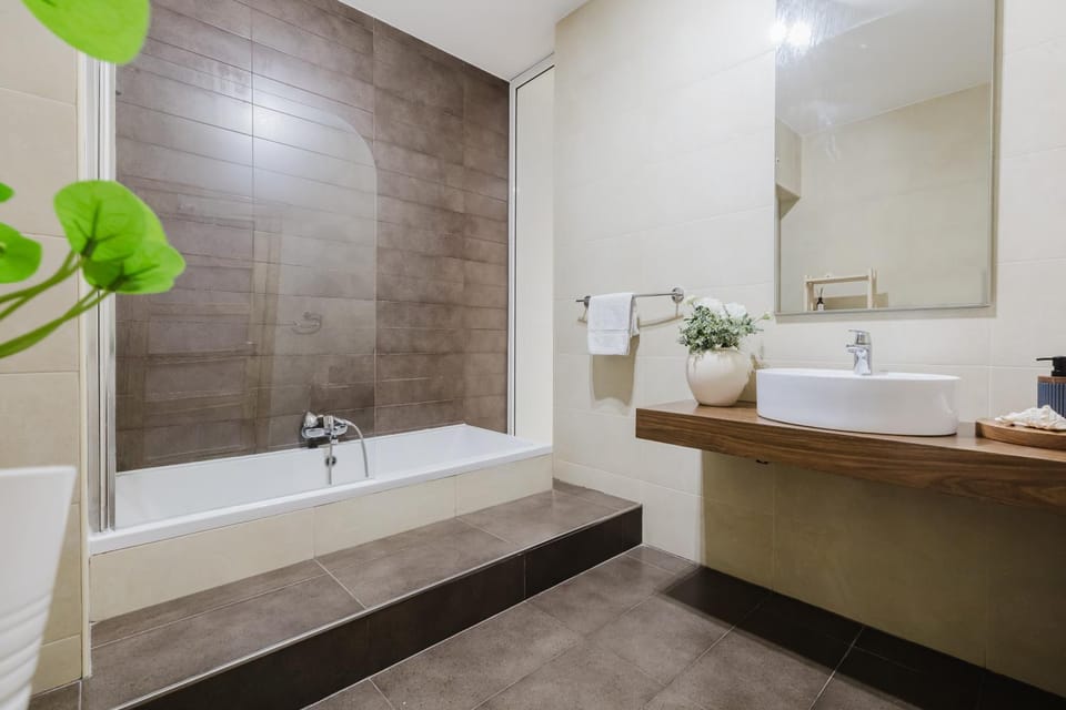 Family duplex apartment w shared pool by Homely Apartment in Malta