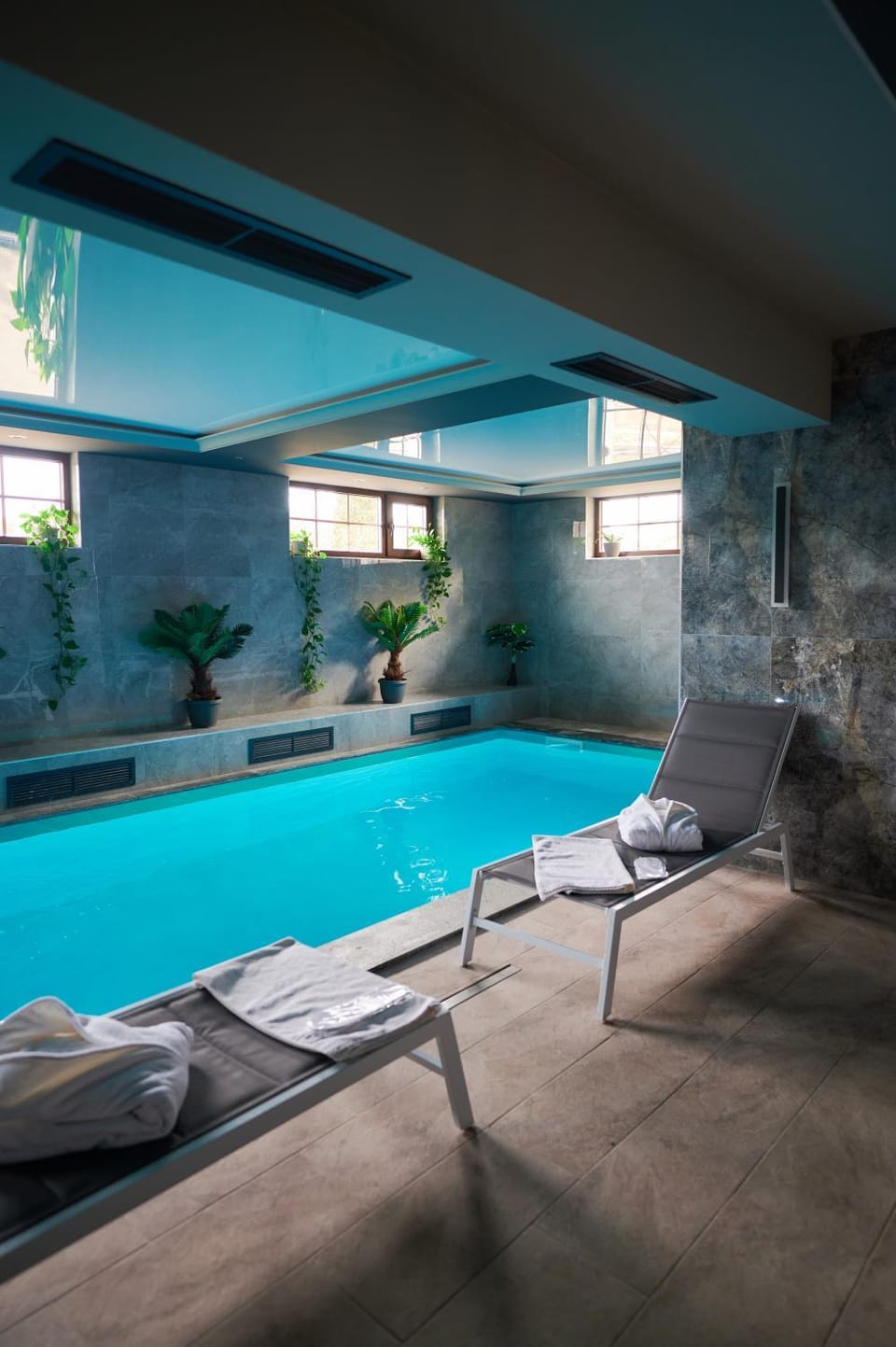 Sauna, Spa and wellness centre/facilities, Seating area, Swimming pool