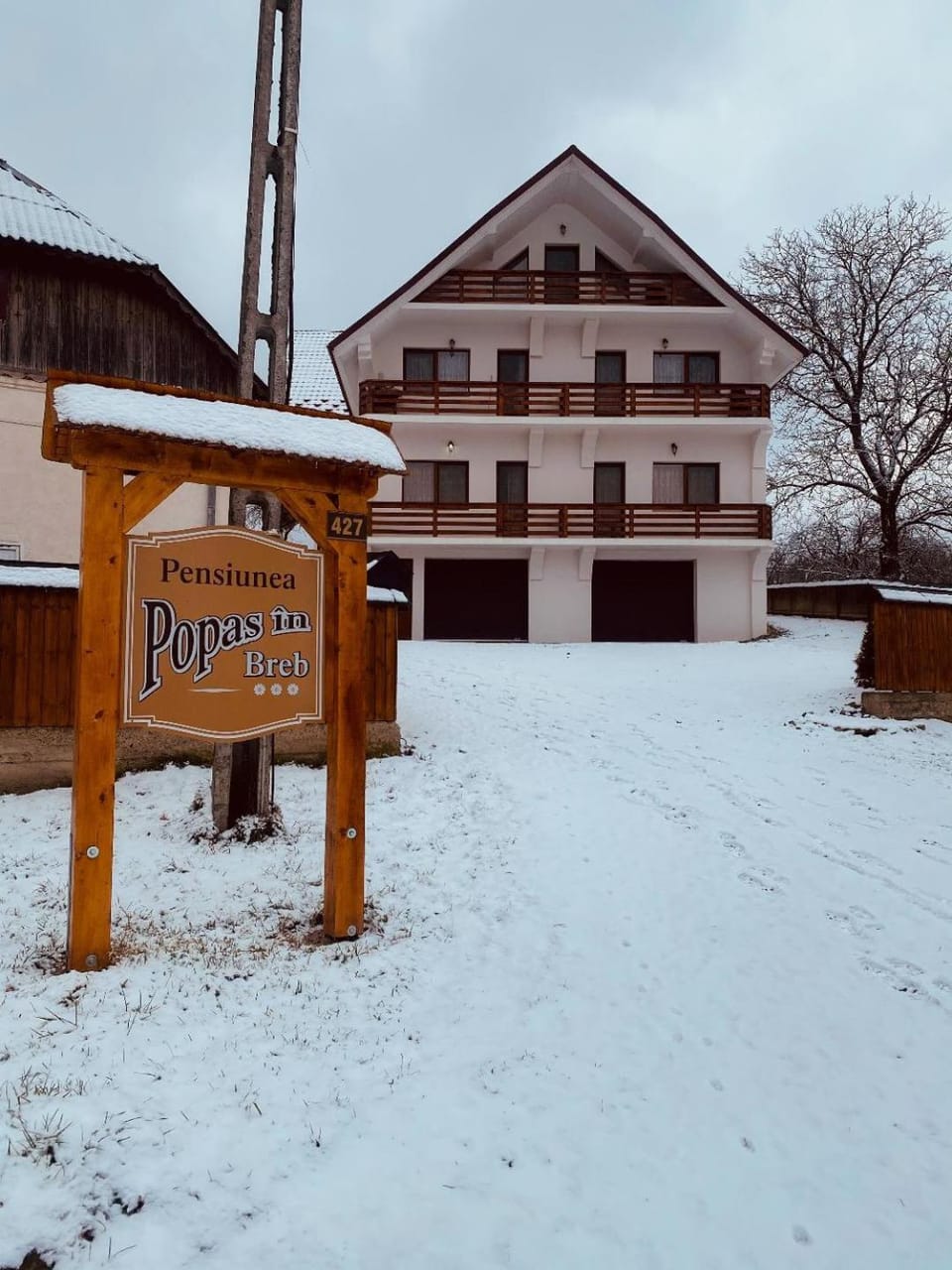Property building, Winter