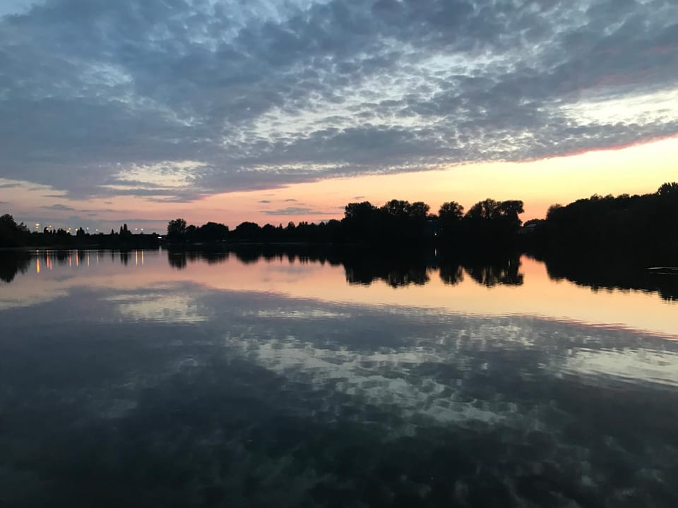 Natural landscape, Sunset