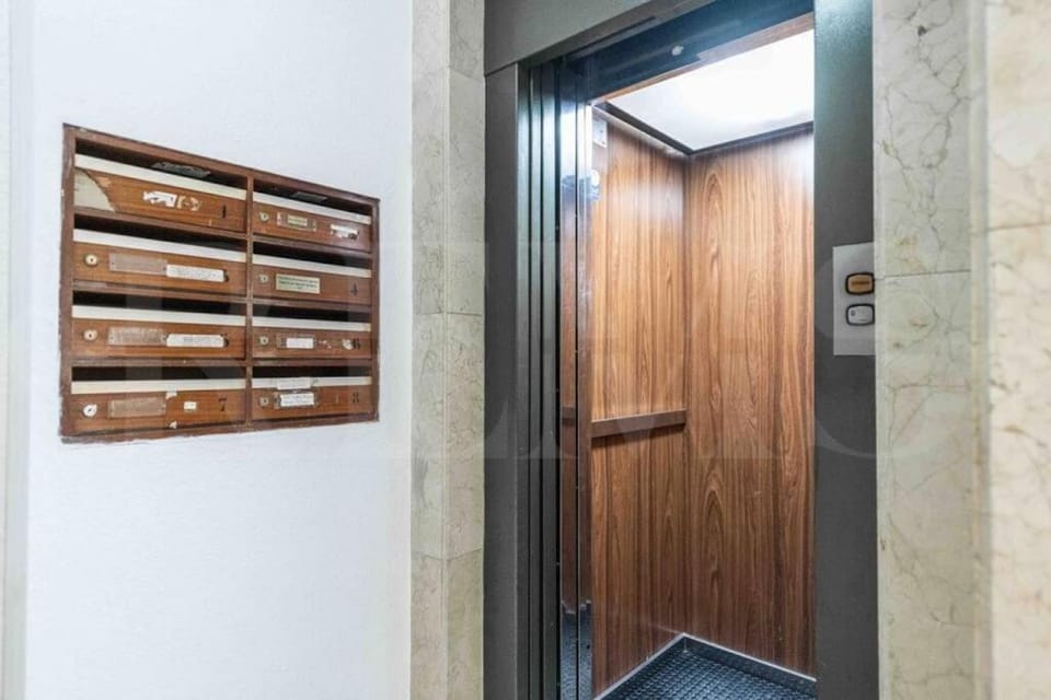 Property building, elevator