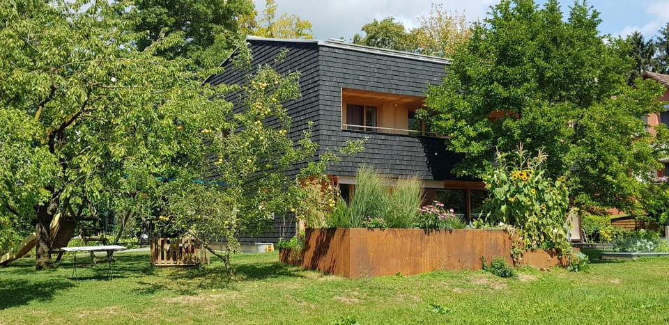 Property building, Garden