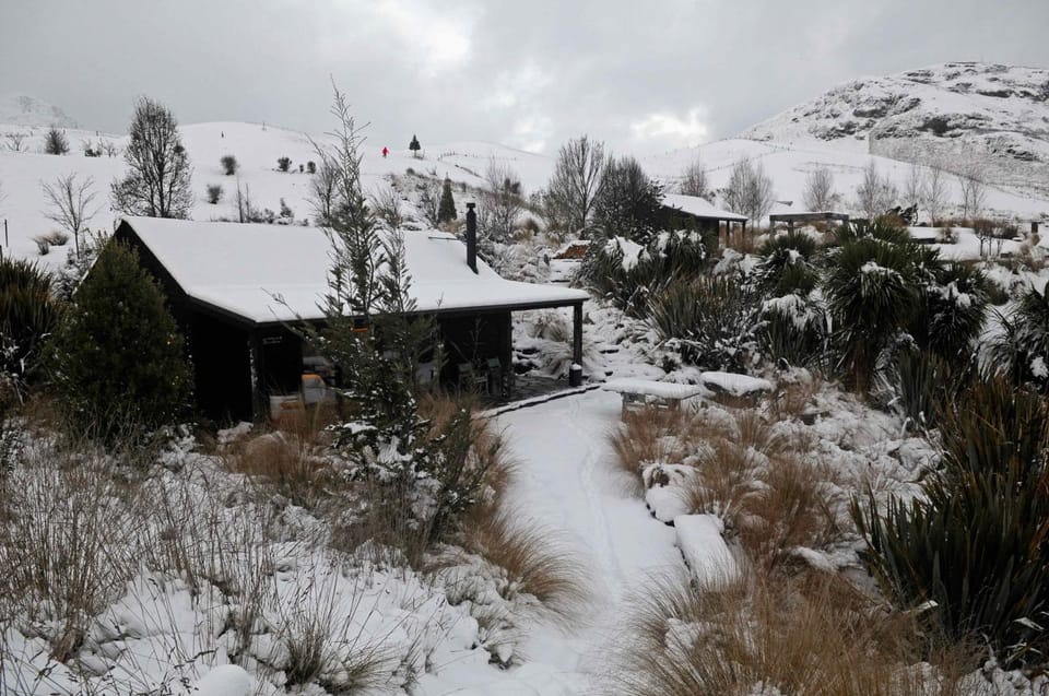 Winter, Entertainment, Inner courtyard view