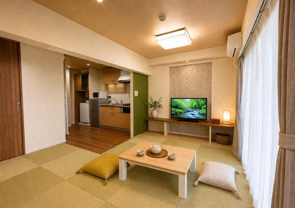 TV and multimedia, Kitchen or kitchenette, Living room