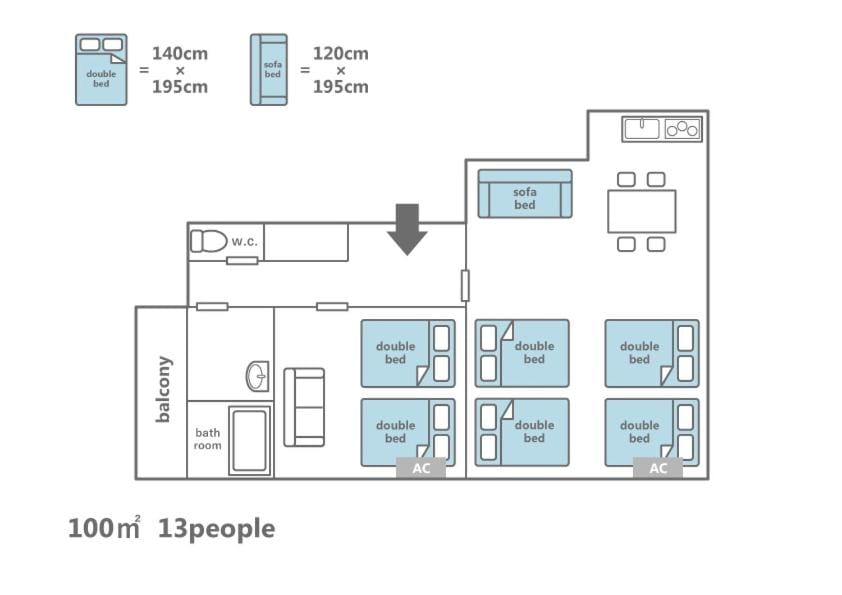 Sakurajima Parkside House A Apartment in Osaka