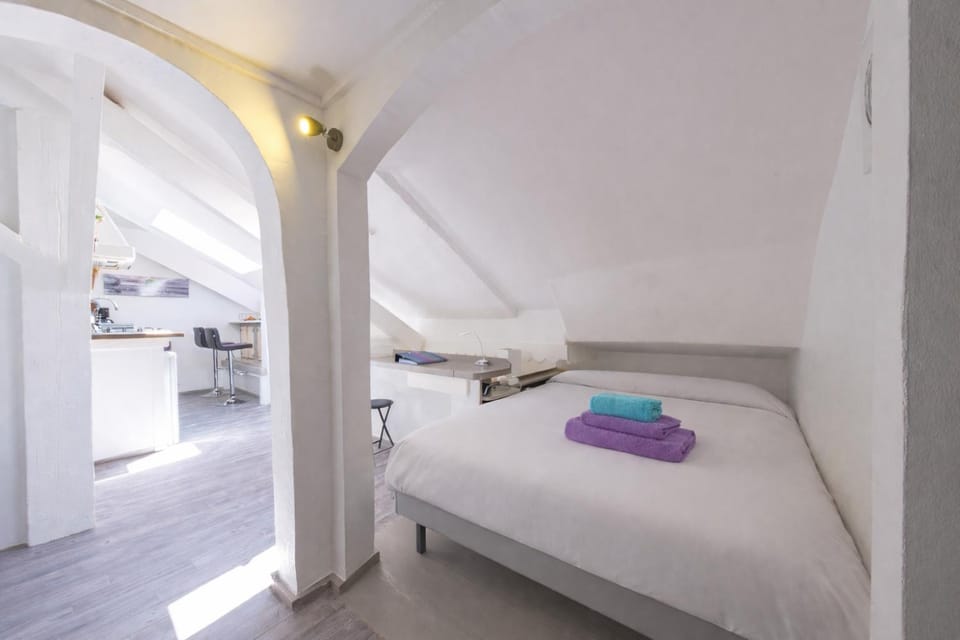 Studio duplex atypique CLIMATISATION, parking, lit double, Netflix, 500m centre - Gîtes La Tarine - LABEL GÎTE DE FRANCE Apartment in Haute-Savoie
