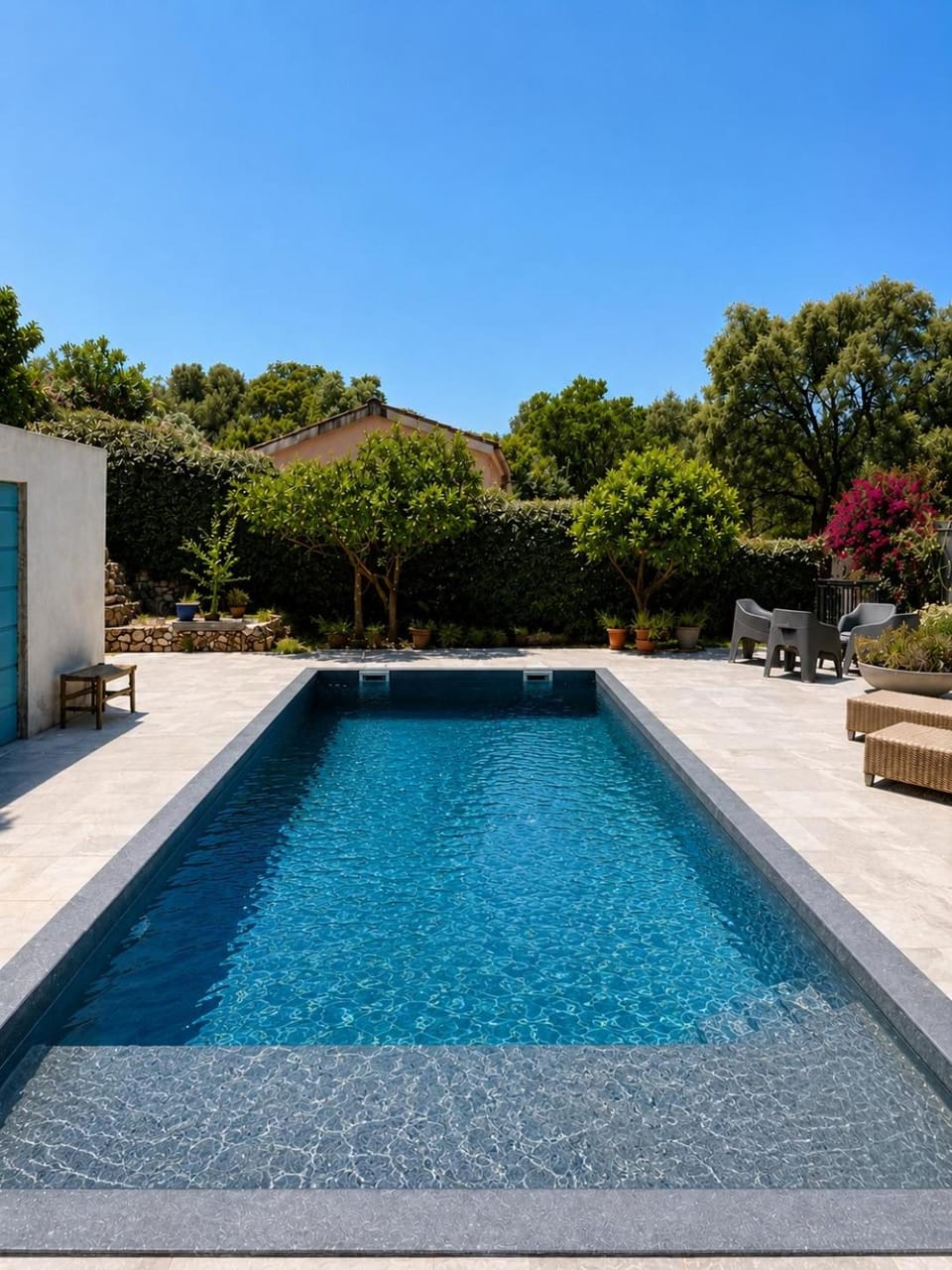Day, Pool view, Swimming pool, sunbed