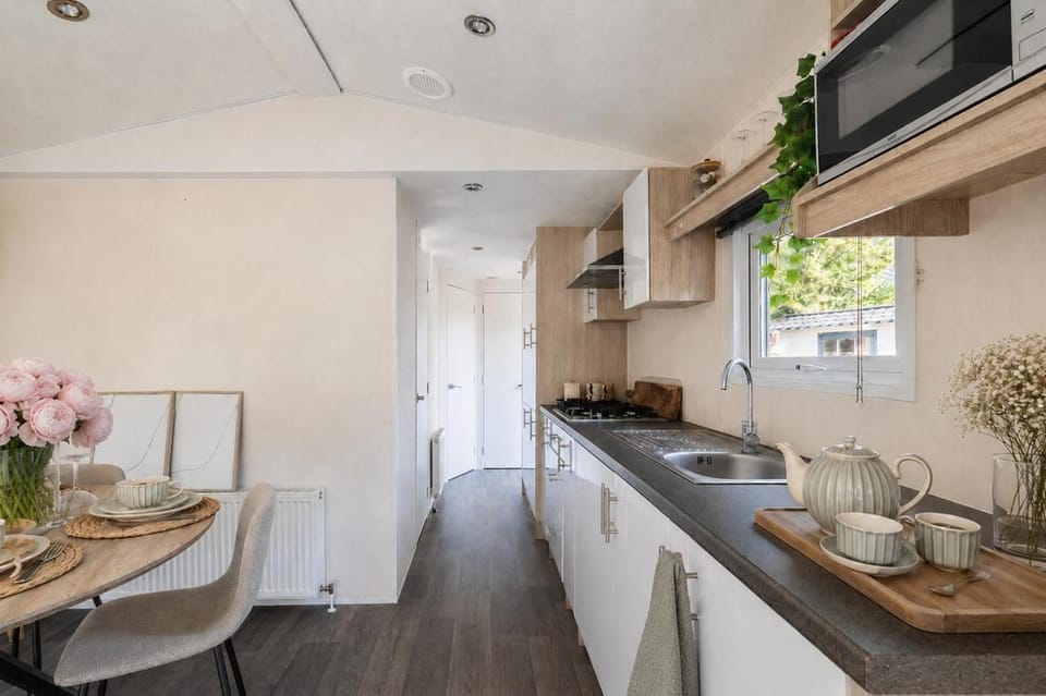 Sfeervol boshuisje op de Veluwe Vossenberg Apartment in Biddinghuizen