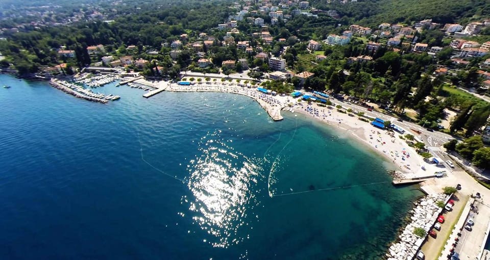 Nearby landmark, Bird's eye view, Summer, Beach