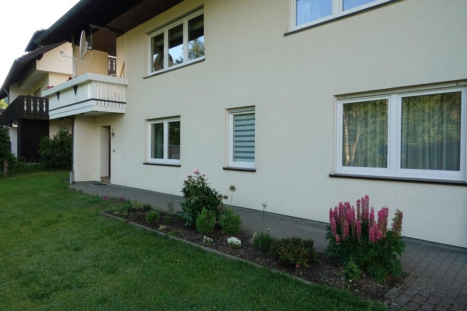 Property building, Garden view