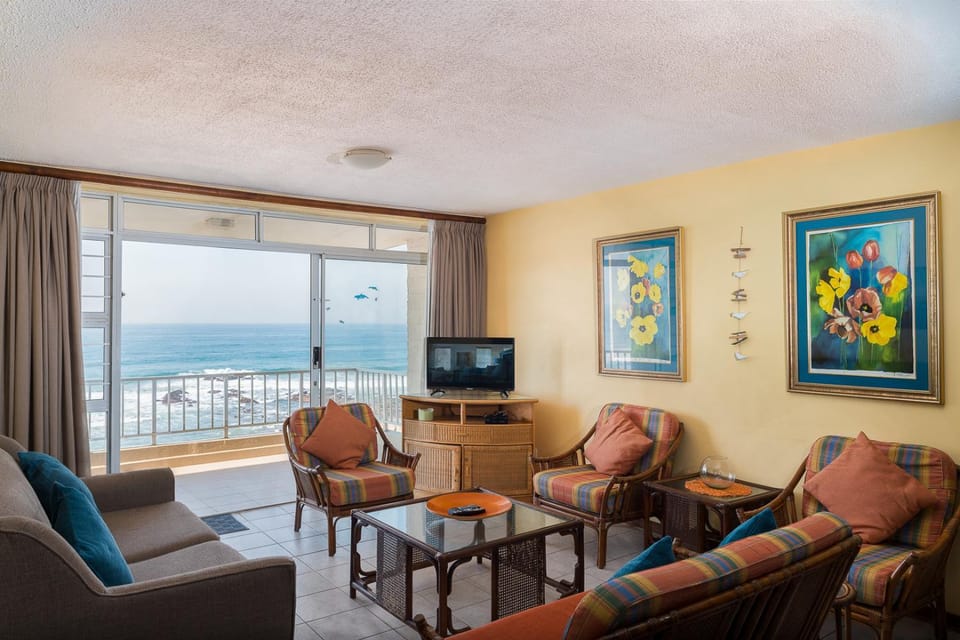 Living room, Seating area, Sea view