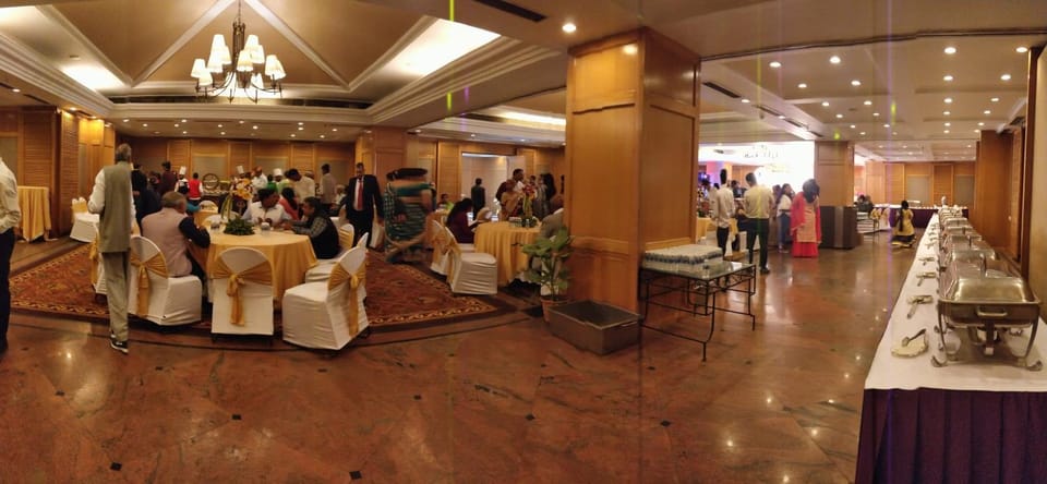 group of guests, wedding