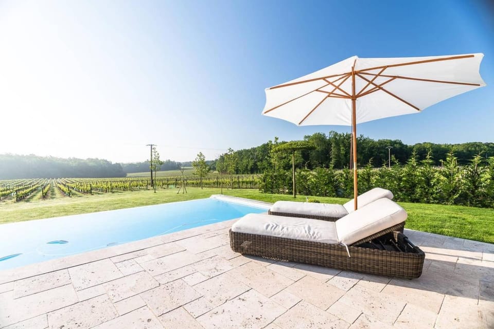 Luxury French Stone Country House Villa in Nouvelle-Aquitaine