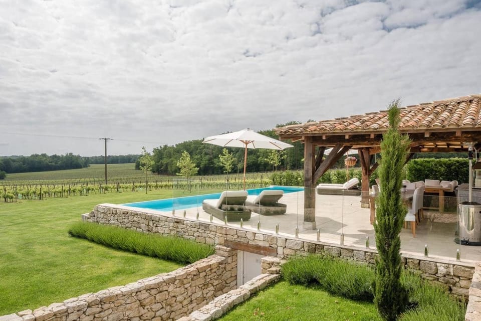 Luxury French Stone Country House Villa in Nouvelle-Aquitaine