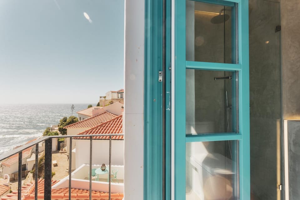 Natural landscape, View (from property/room), Balcony/Terrace, Sea view